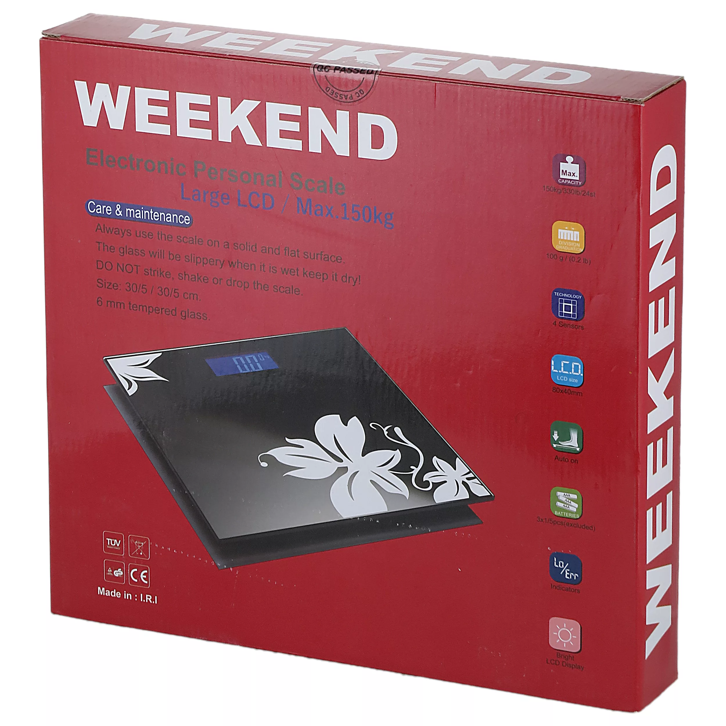 ترازو دیجیتال ویکند مدل WKSC-050D کد sjdfdb