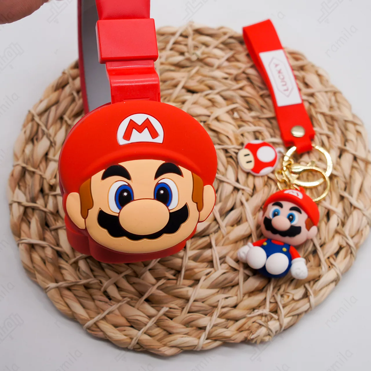 هدفون بلوتوثی طرح فانتزی ماریو مدل Super Mario AH-806Q