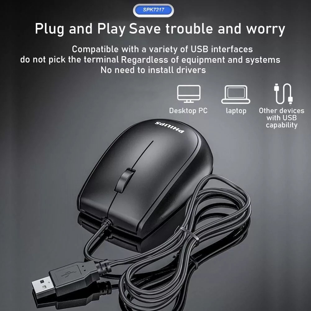 ماوس فیلیپس مدل SPK7217