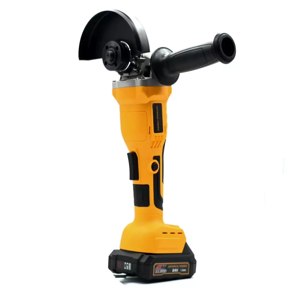 مینی فرز شارژی براشلس 115 میلی متری 24 ولت جنرال پاور مدل STAG-2001BL مجموعه 4 عددی