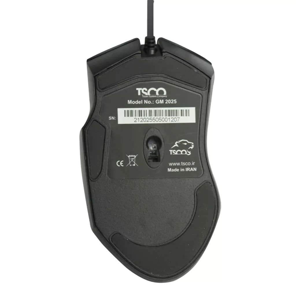 ماوس مخصوص بازی تسکو مدل  GM 2025