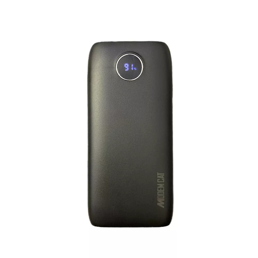 پاوربانک مودم کت مدلmob 012 ظرفیت 20000 میلی آمپر ساعت
