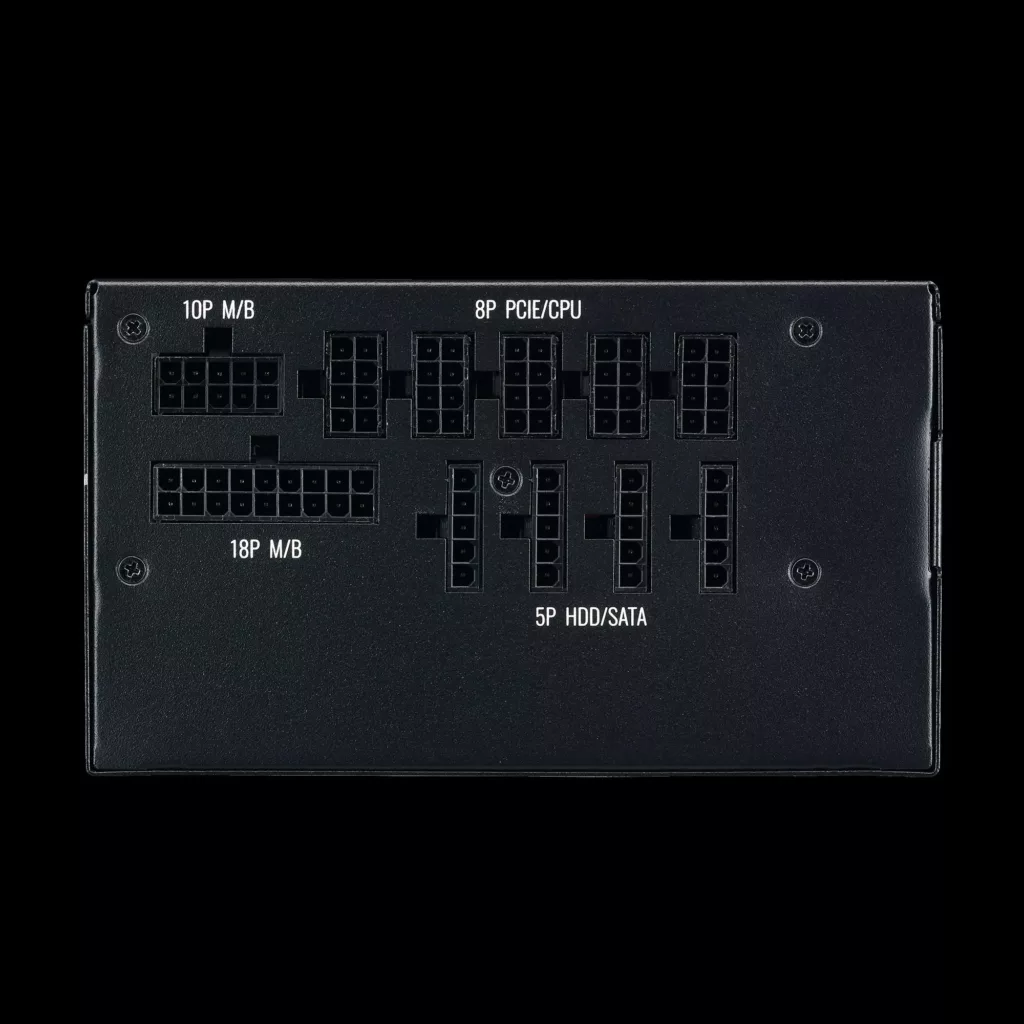 منبع تغذیه کامپیوتر کولر مستر مدل GX III GOLD 1050 BK