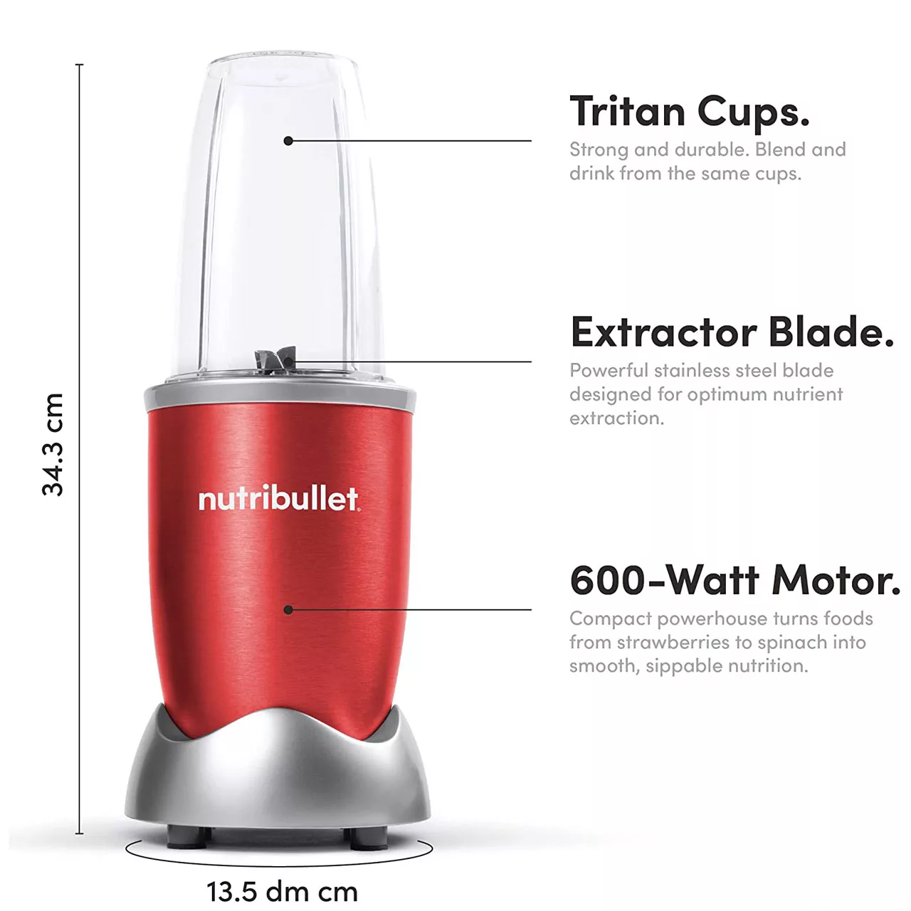 مخلوط کن 0.7 لیتری نوتریبولت مدل NBR-1212R