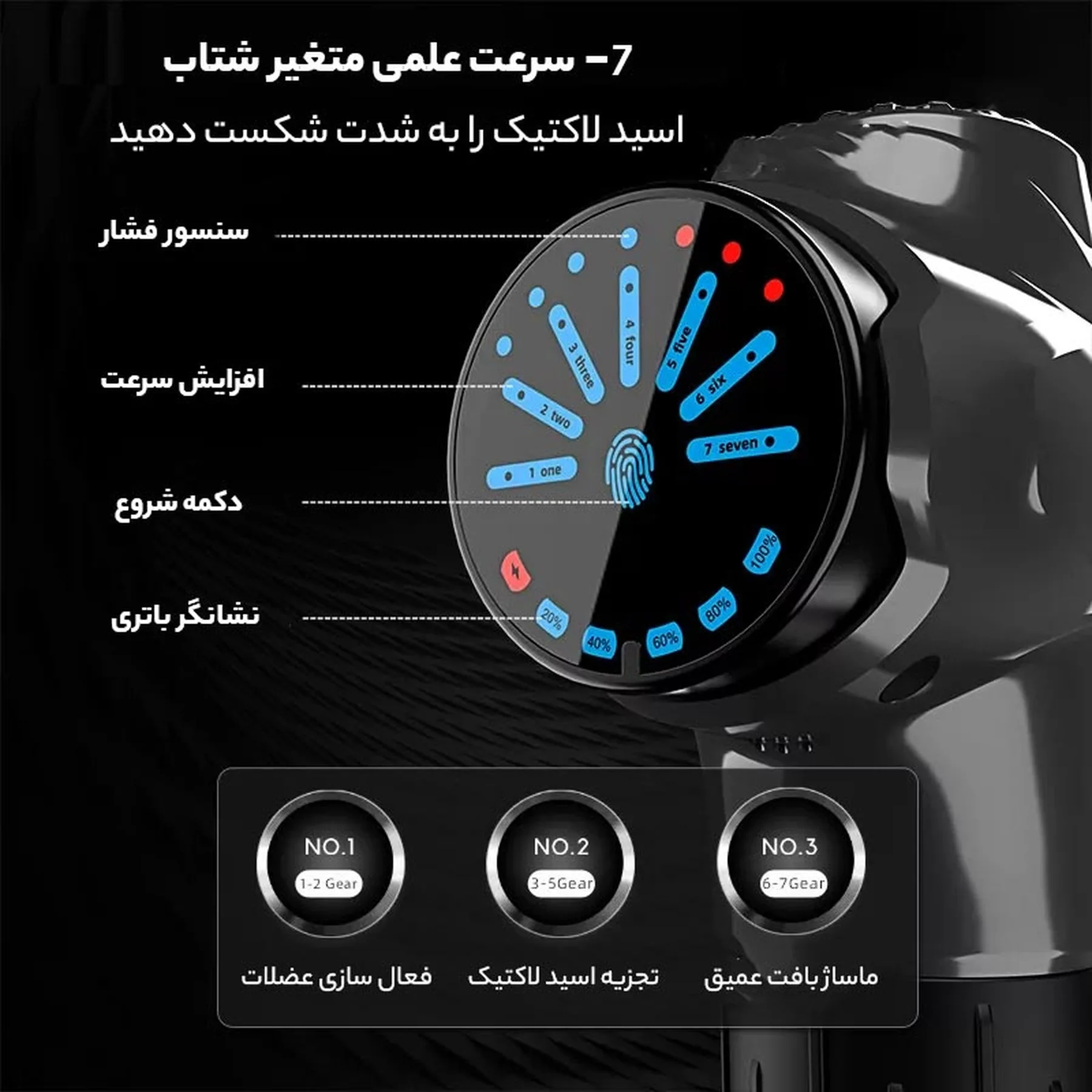 ماساژور برقی سایکل تیری مدل MGY12