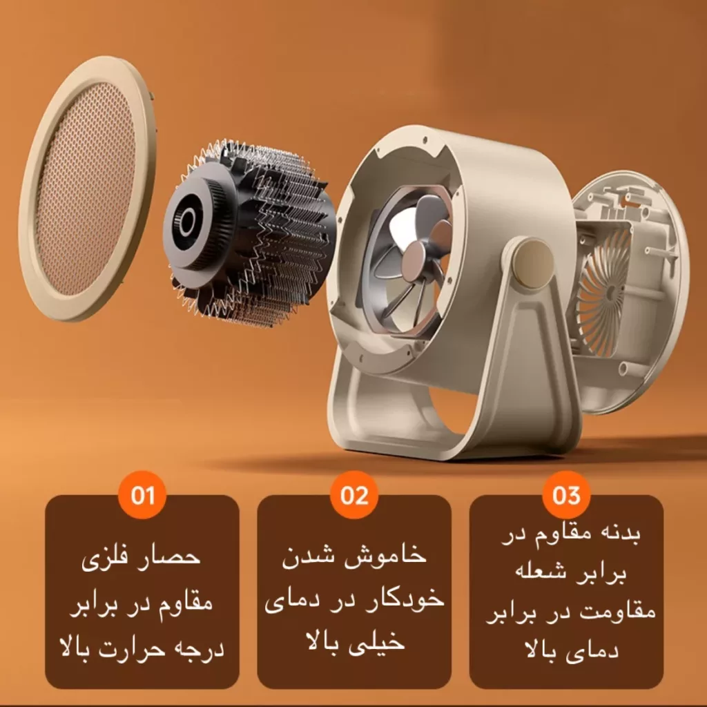 هیتر برقی رومیزی مدل LKS-500