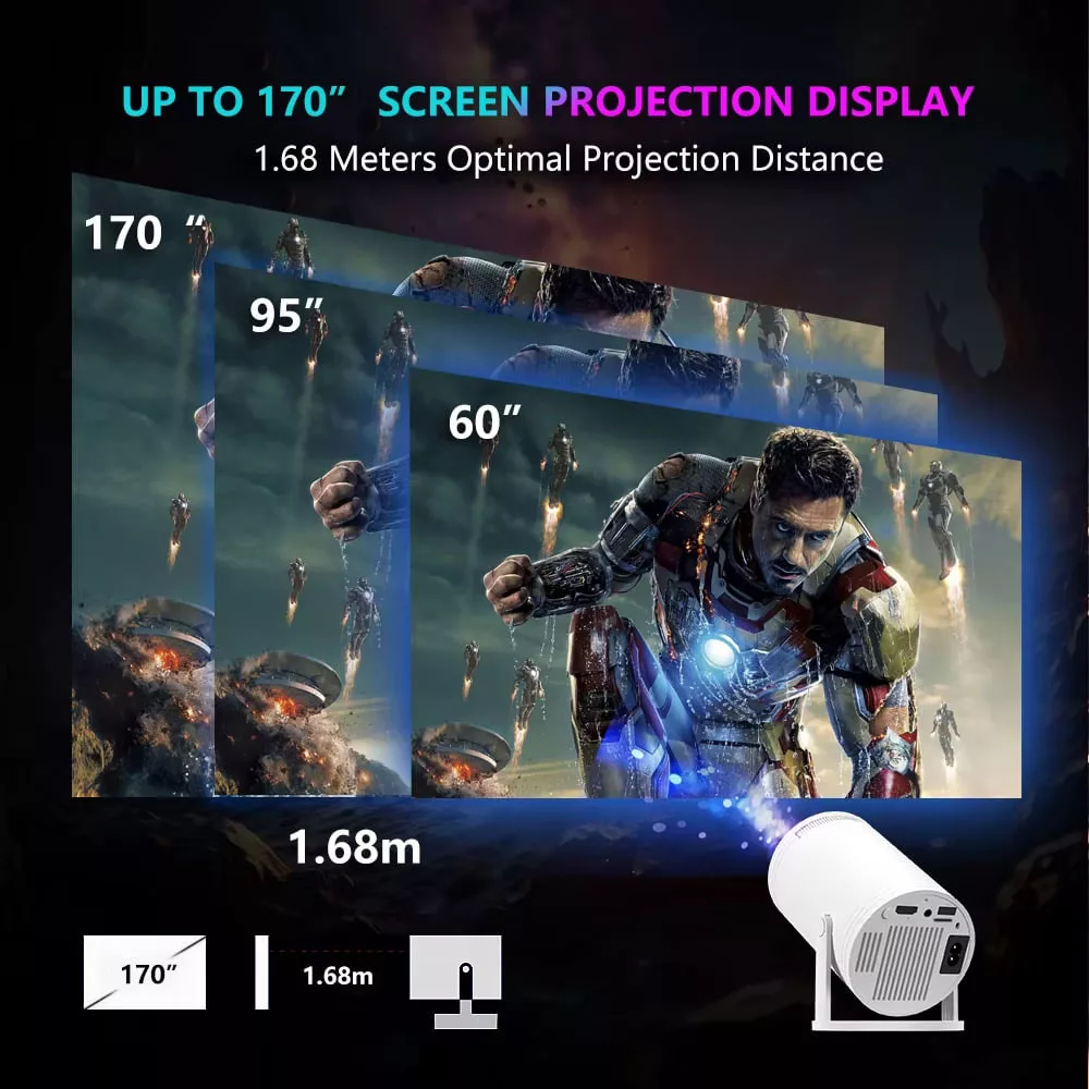 ویدئو پروژکتور اچ دی بنیوس مدل BE-VP15