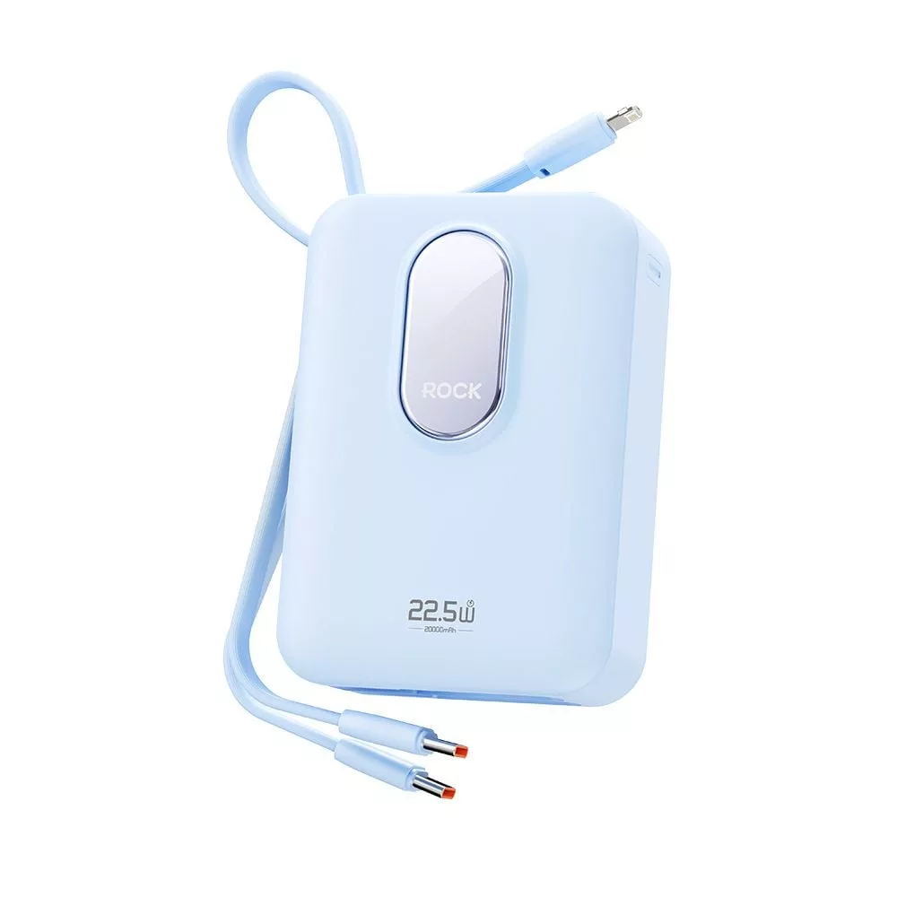 پاوربانک راک مدل Y19 ظرفیت 1500 میلی آمپر ساعت