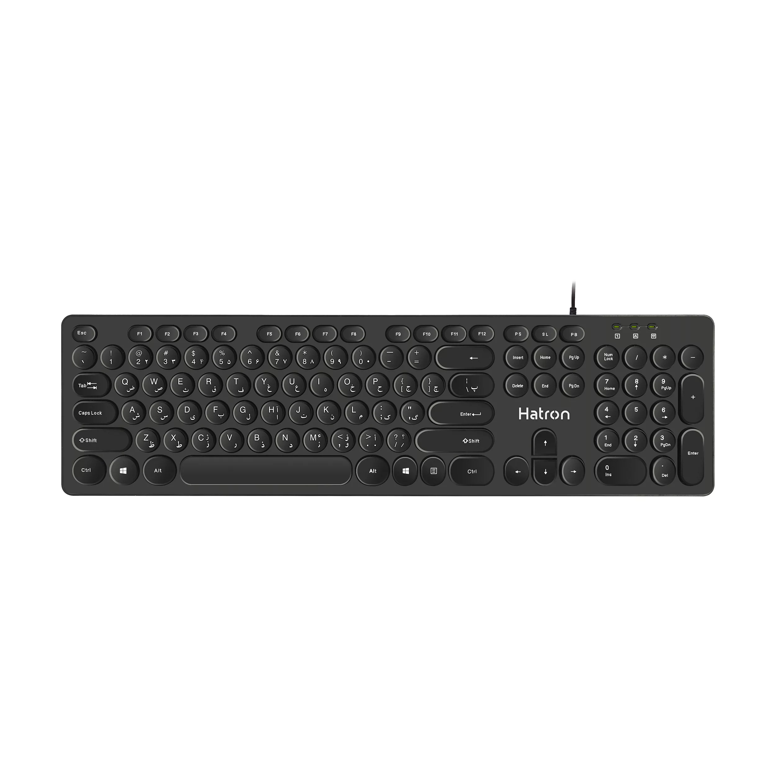 کیبورد هترون مدل HK 212 کیبورد هترون مدل HK 212