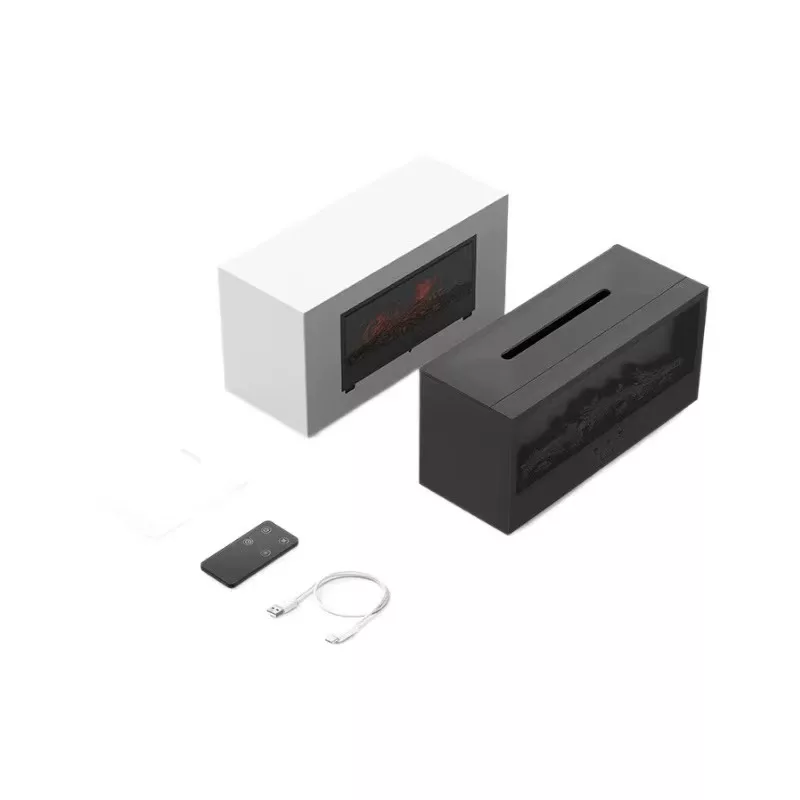 دستگاه بخور سرد مدل DQ-717 طرح شومینه سه بعدی