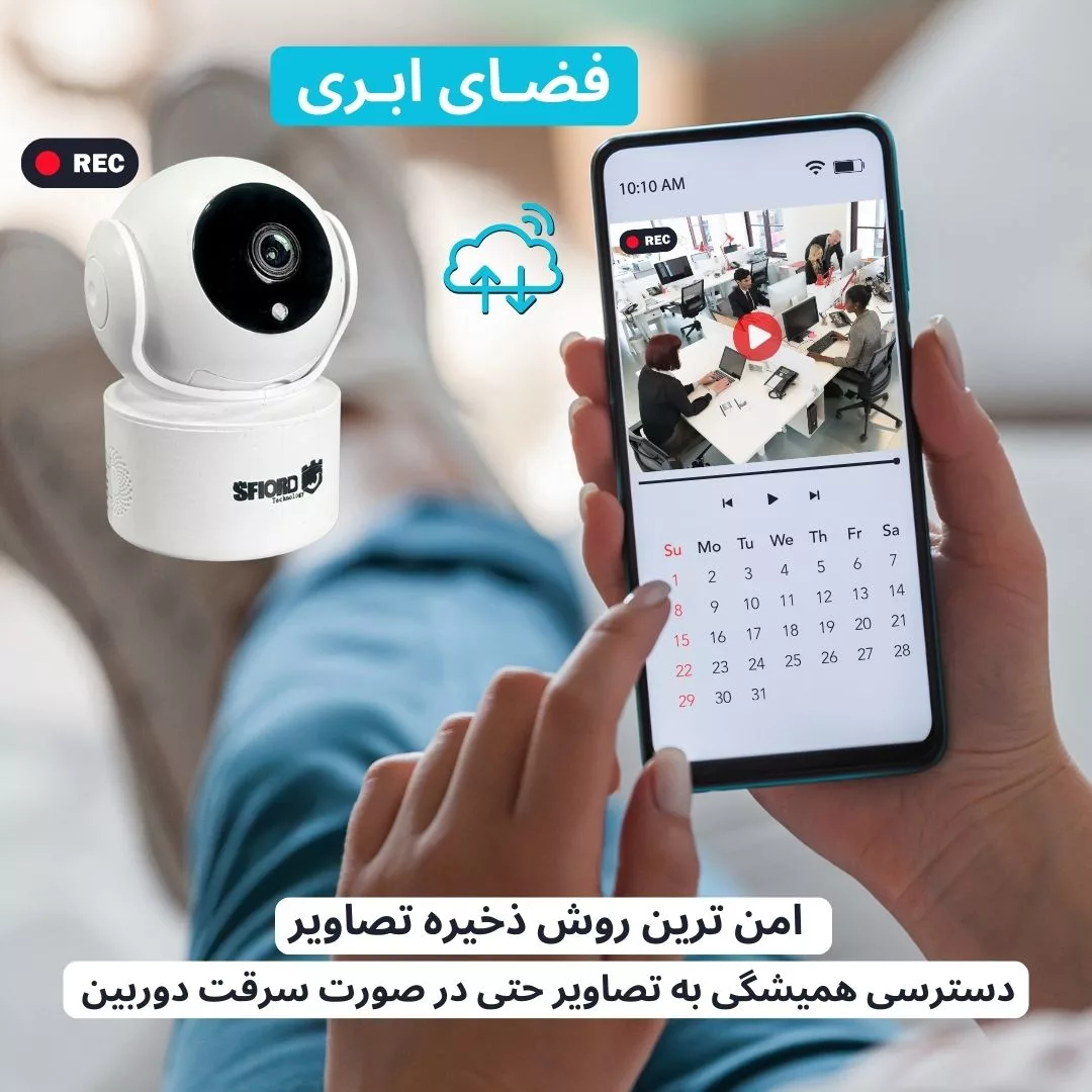 دوربین مداربسته تحت شبکه اسفیورد مدل SZM121