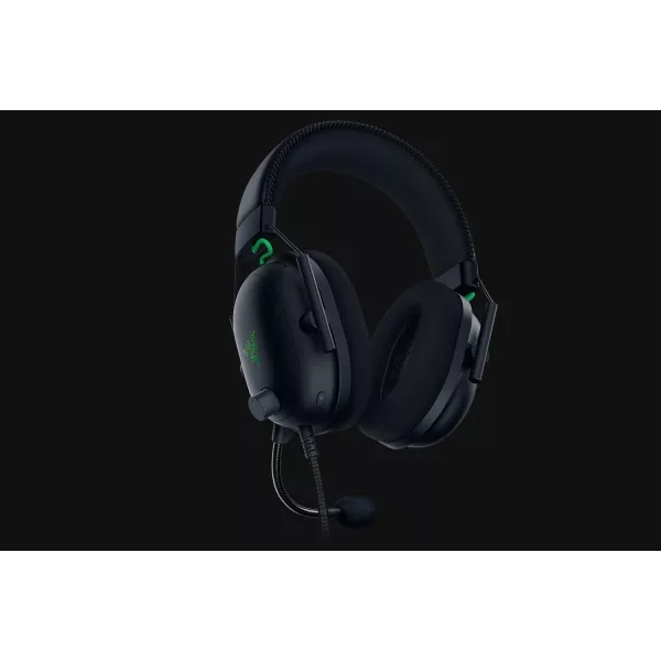 هدست مخصوص بازی ریزر مدل BlackShark V2 + USB Sound Card