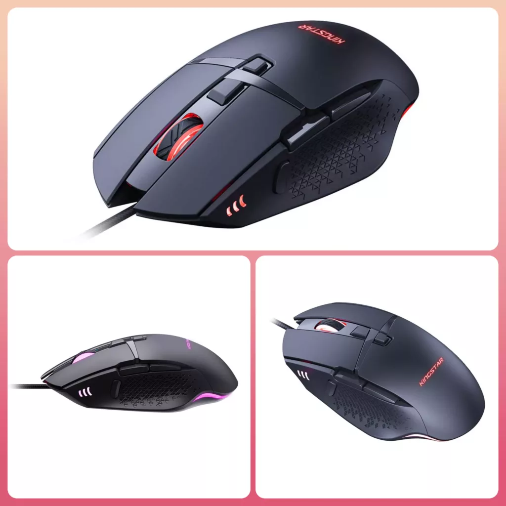 ماوس مخصوص بازی کینگ استار مدل KM365G