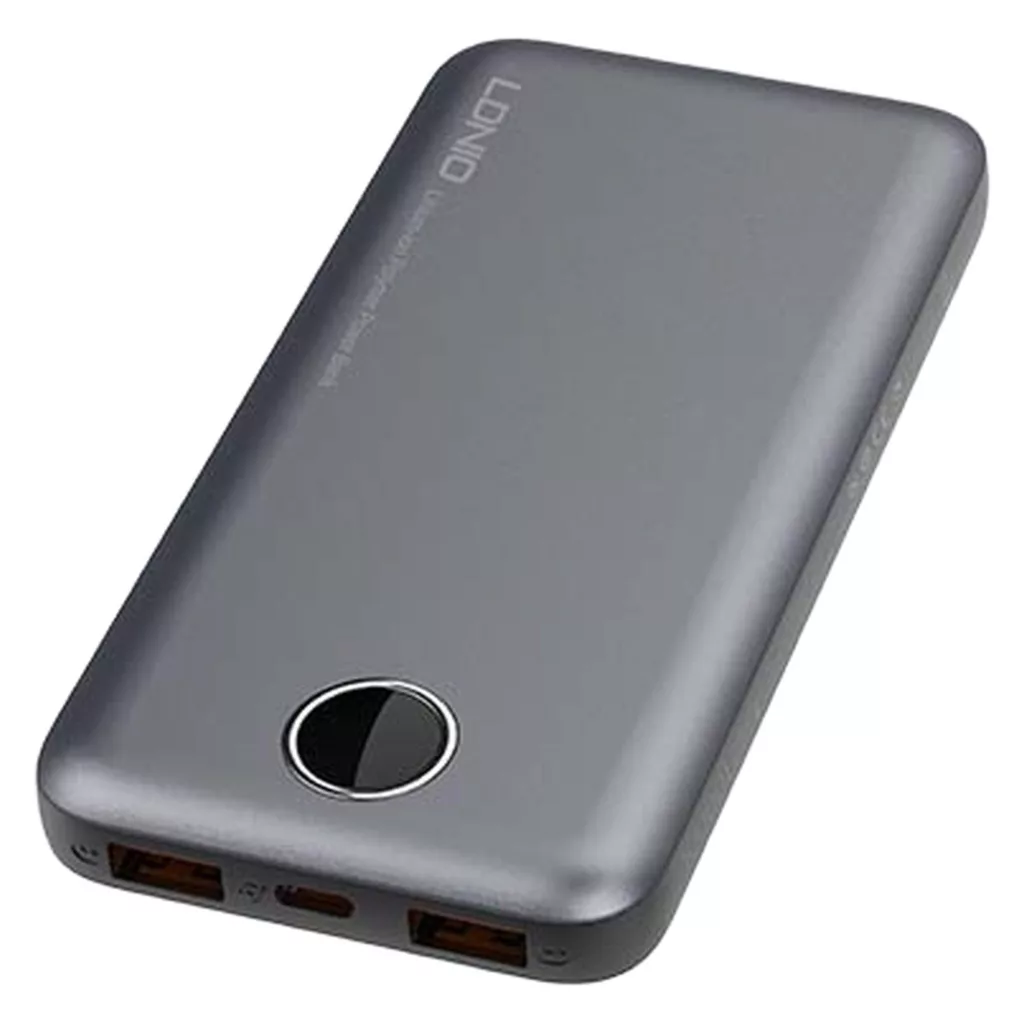 پاوربانک الدینیو مدل فست شارژ pq10 ظرفیت 10000 میلی آمپر ساعت