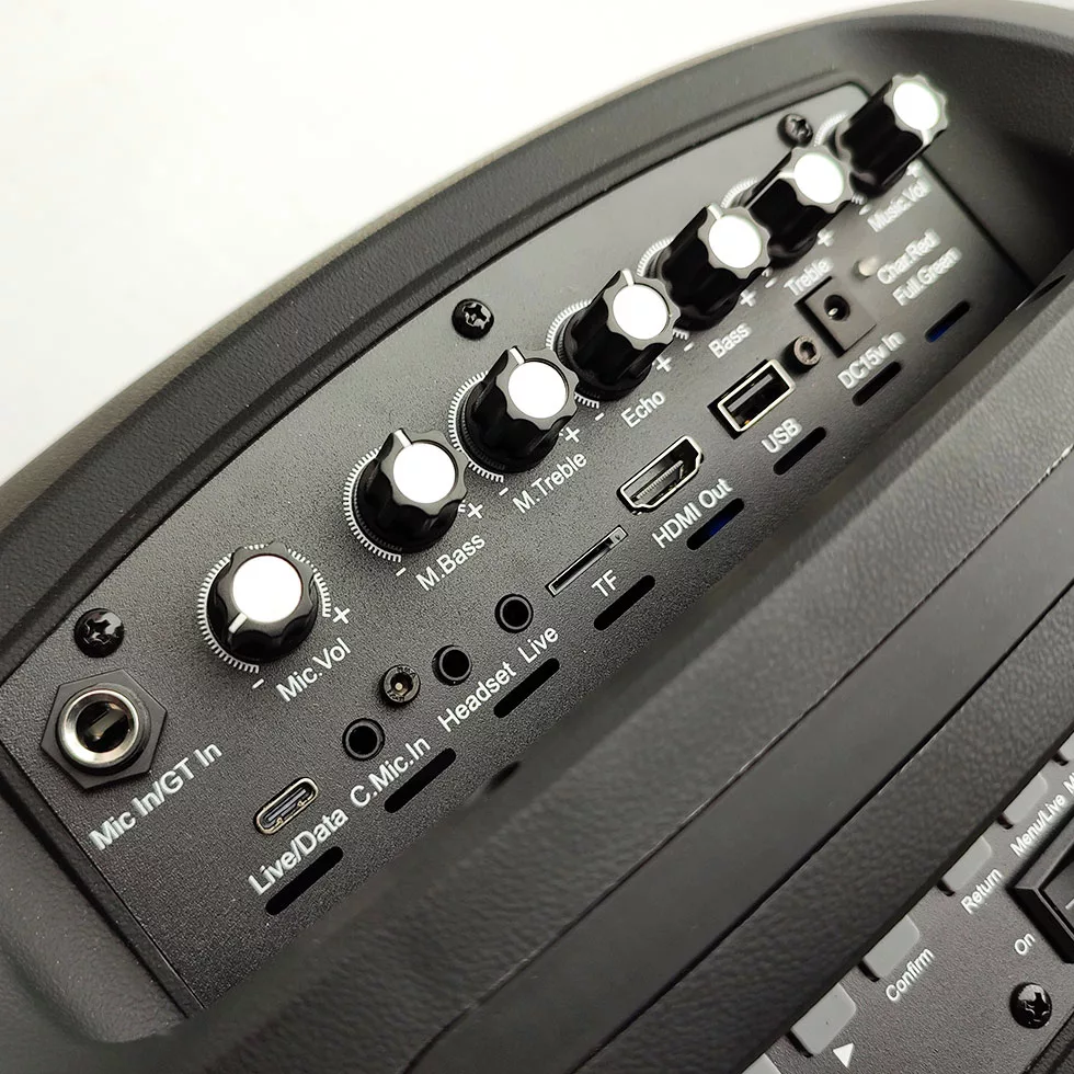 اسپیکر بلوتوثی قابل حمل مدل مانیتوردار اندرویدی کد5510