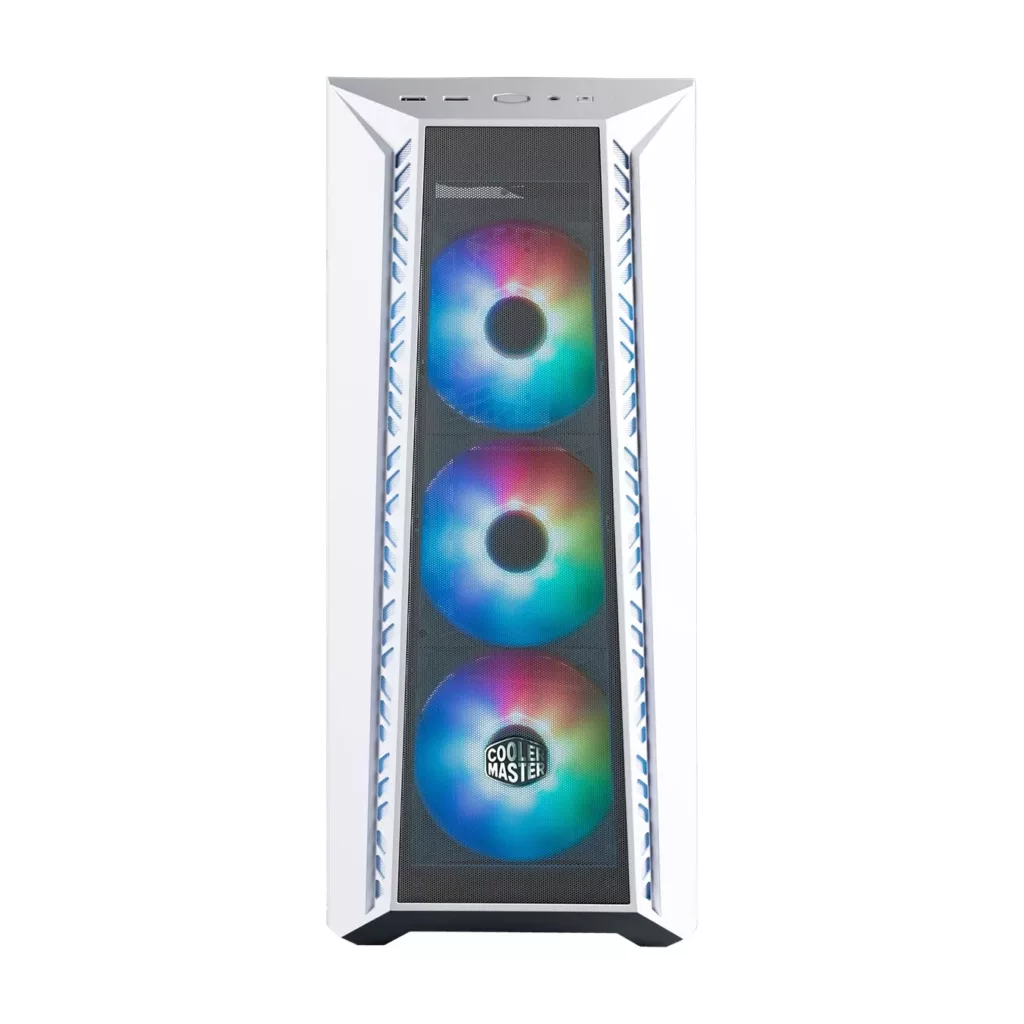 کیس کامپیوتر کولر مستر مدل MASTERBOX 520 MESH WHITE