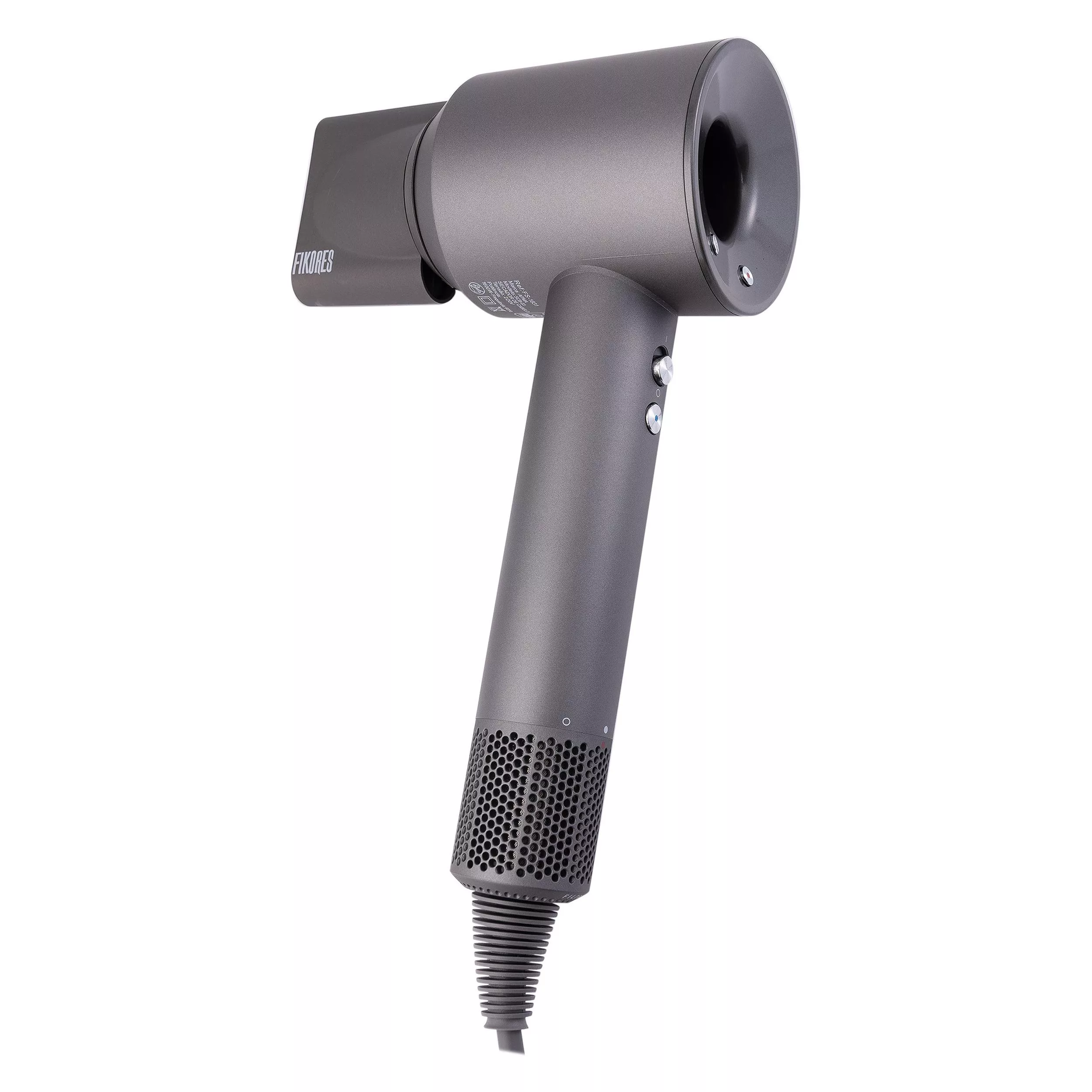 سشوار حرفهای فیکورس مدل سوپرسونیک، موتور AC با توان مصرفی 1600 وات، دارای قابلیت باد سرد، قابلیت تعویض سری، دارای سیم گردان، با حالت صافکننده و حجمدهنده، وزن 1200 گرم، تنظیم حرارت 3 حالته و کنترل سرعت 3 حالته، به همراه دیسپانسر و 5 عدد سری متمرکزکننده سشوار حرفهای فیکورس مدل سوپرسونیک، موتور AC با توان مصرفی 1600 وات، دارای قابلیت باد سرد، قابلیت تعویض سری، دارای سیم گردان، با حالت صافکننده و حجمدهنده، وزن 1200 گرم، تنظیم حرارت 3 حالته و کنترل سرعت 3 حالته، به همراه دیسپانسر و 5 عدد سری متمرکزکننده