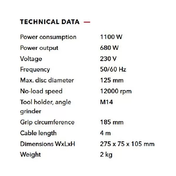 مینی فرز فلکس مدل L 1100 125