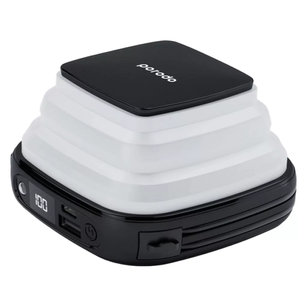 پاوربانک پرودو مدل چراغ خواب طرح 5 کاره ظرفیت 10000 میلی آمپر ساعت