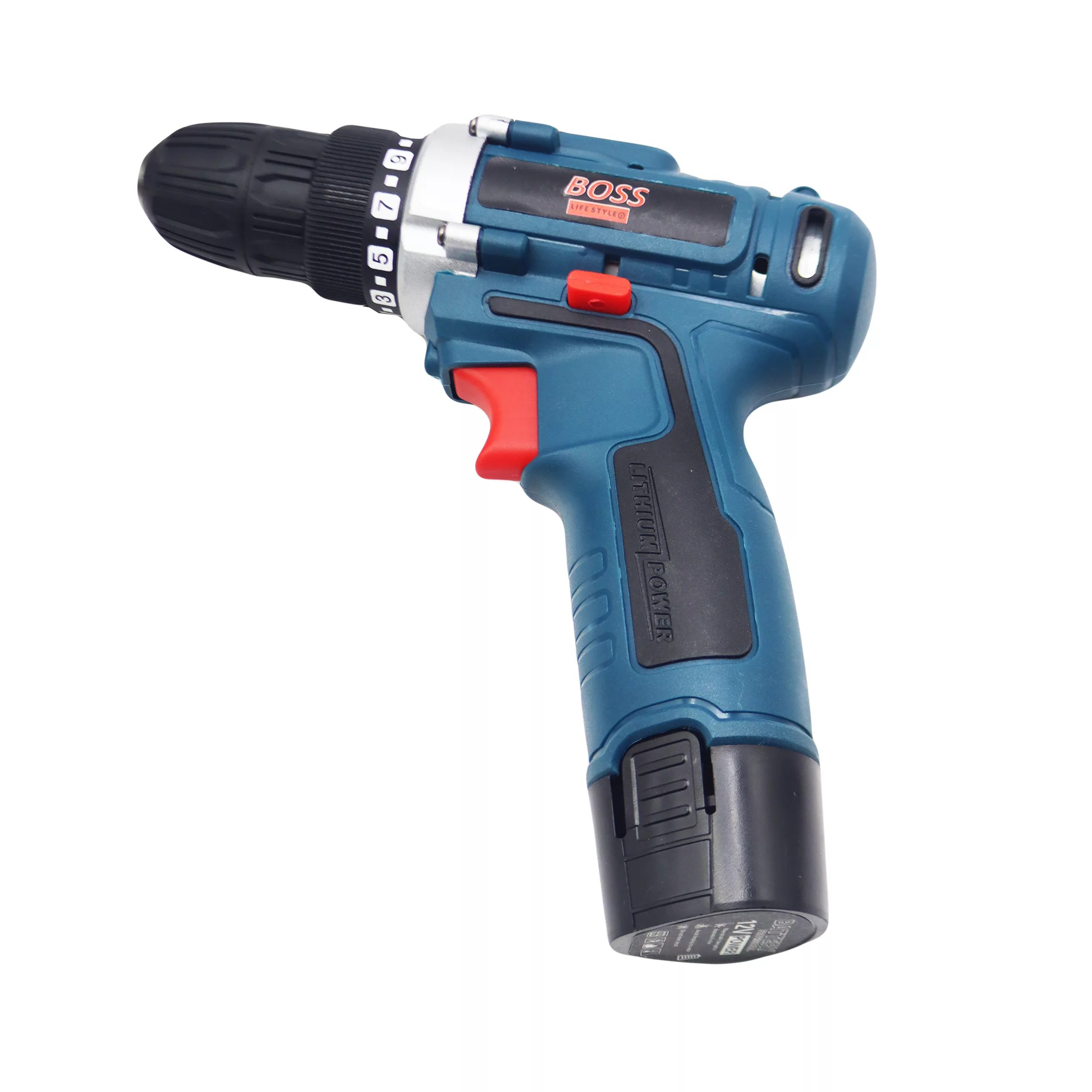 دریل پیچ گوشتی شارژی  10 میلیمتری 12 ولت باس کد YP-12V