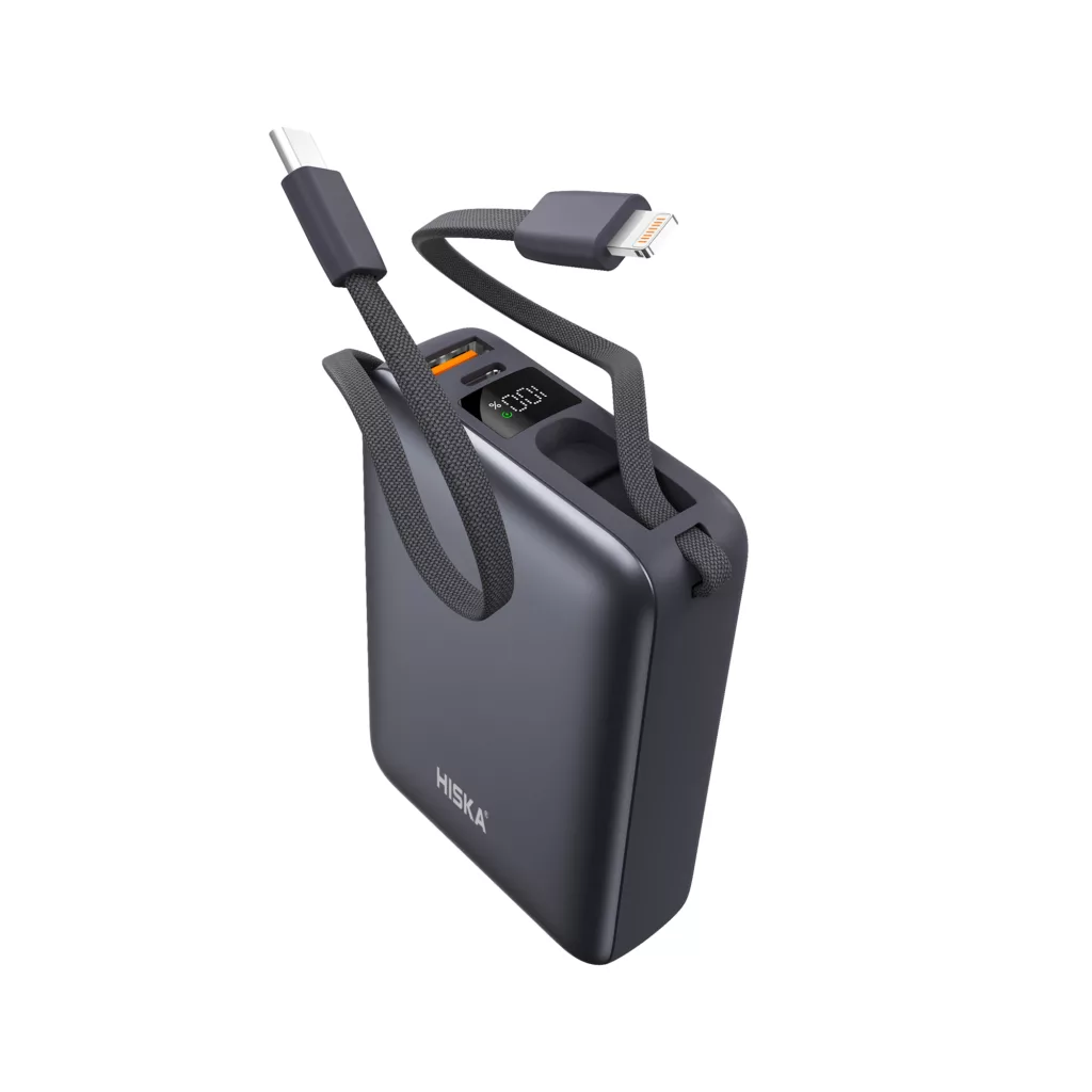 پاوربانک هیسکا مدل HP-224PD ظرفیت 20000 میلی آمپر ساعت