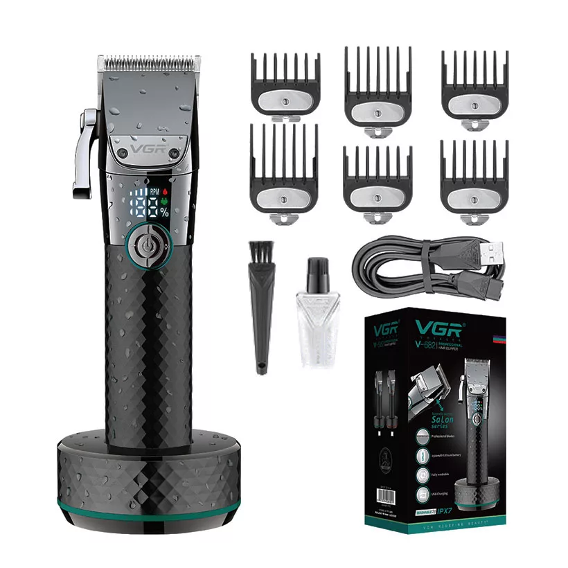 ماشین اصلاح موی سر و صورت وی جی ار مدل V-682