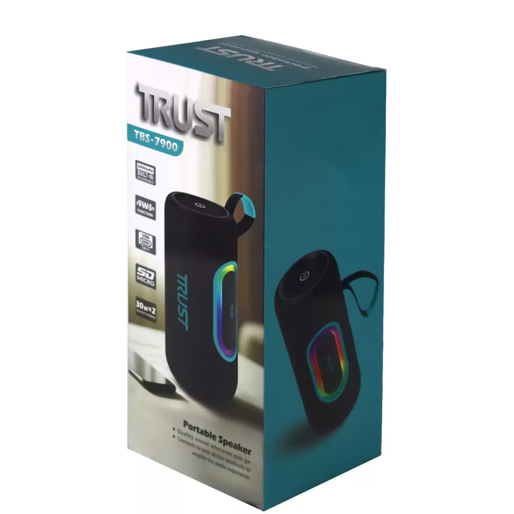 اسپیکر بلوتوثی قابل حمل تراست مدل TBS-7900