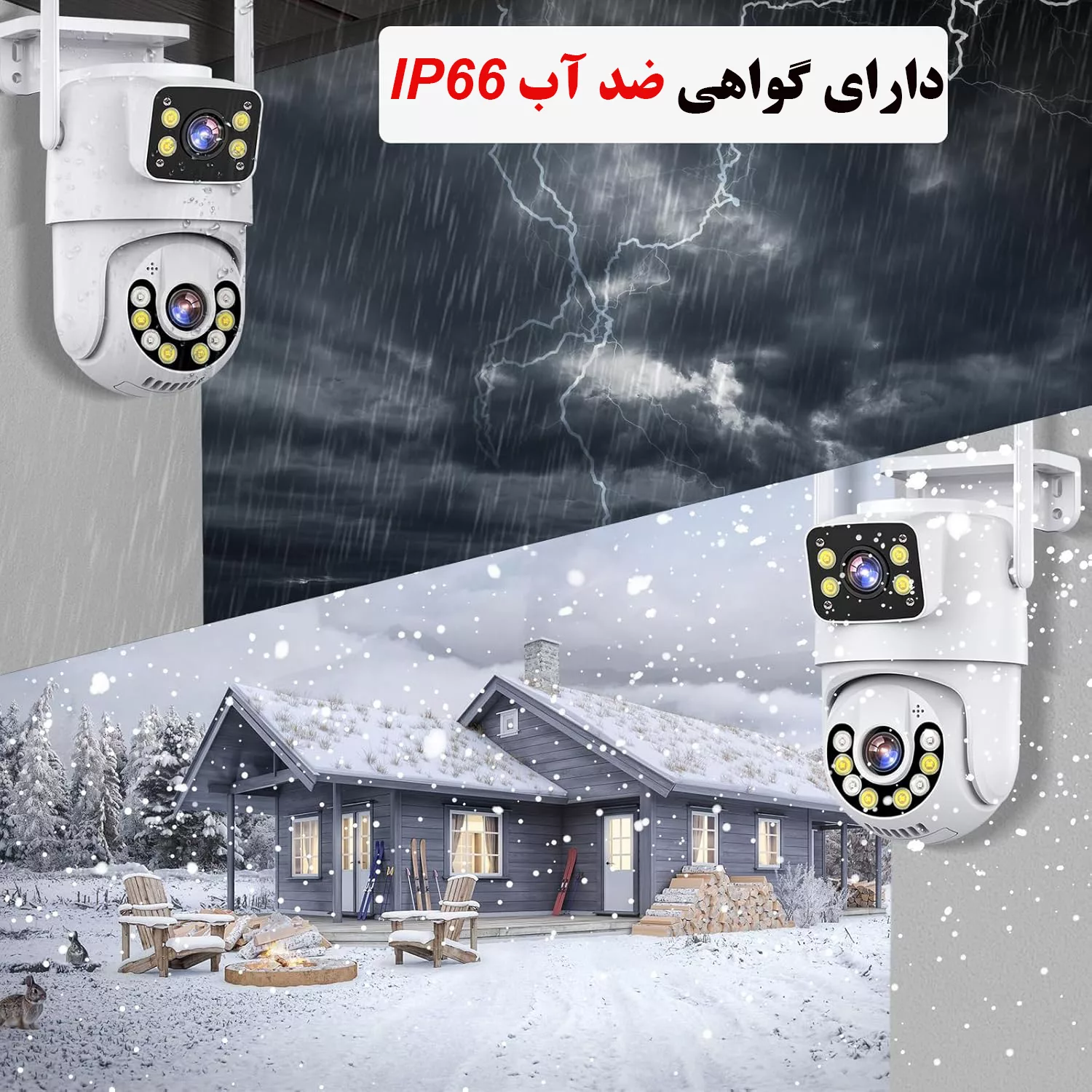 دوربین مداربسته مدل QQ853-3MP