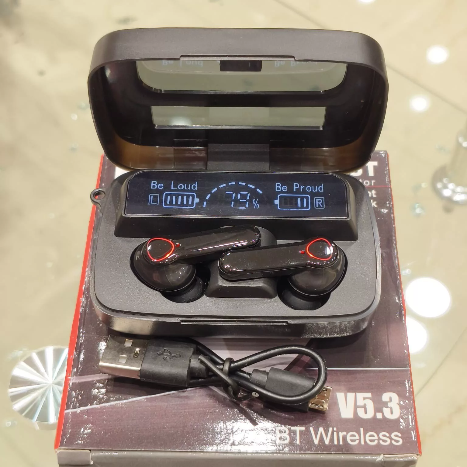 هدفون بی سیم مدل M19 PRO V5.3