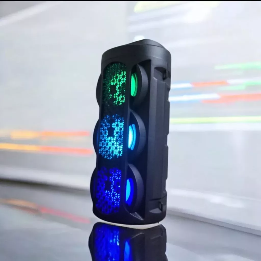 اسپیکر بلوتوثی قابل حمل مدل colorful bass