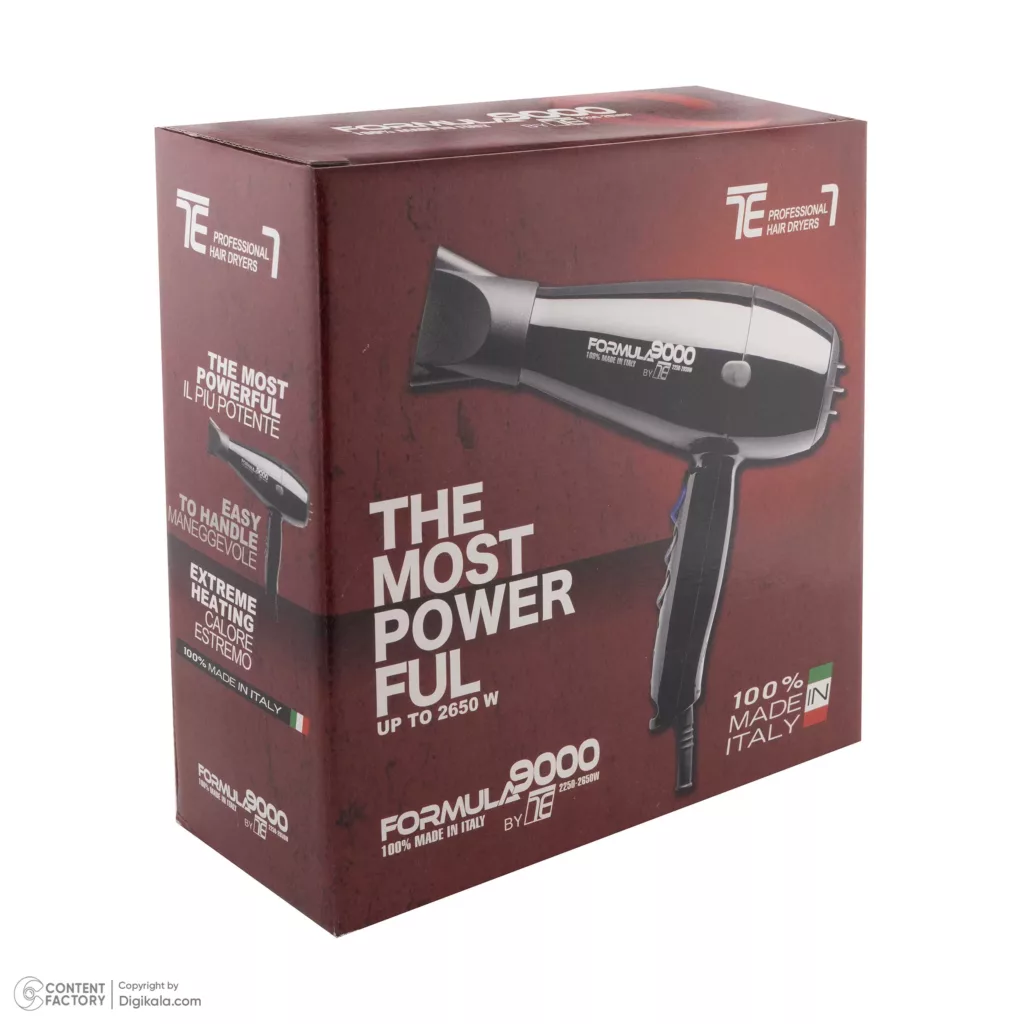 سشوار حرفه ای تکنو درای مدل Formula 9000