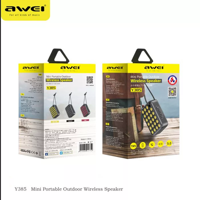 اسپیکر بلوتوثی قابل حمل اوی مدل Y385