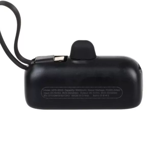 پاوربانک میلر مدل MPS-5020 ظرفیت 5000 میلی آمپر ساعت