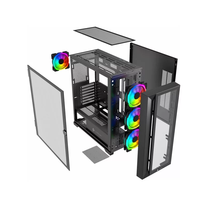 کیس کامپیوتر لاجی کی مدل  C474B