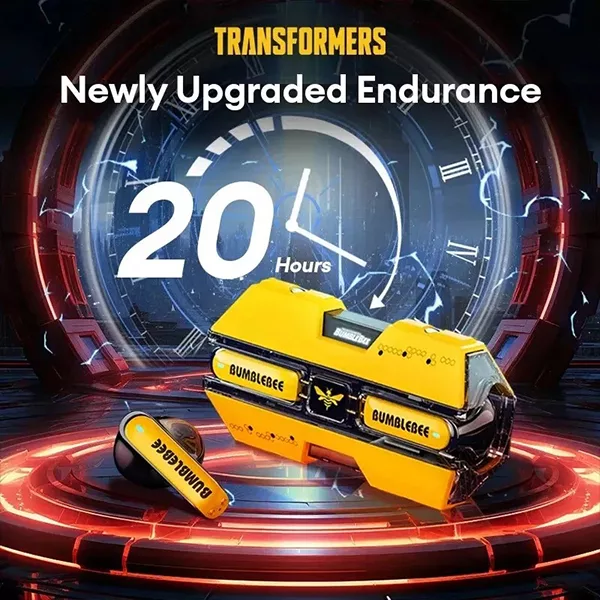هدفون گیمینگ بلوتوثی ترنسفورمرز مدل Bumble Bee TF-TF01