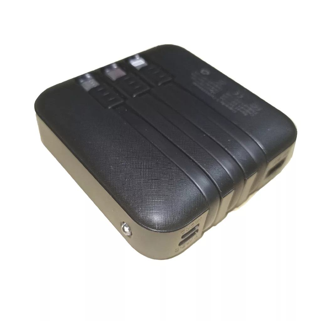 پاوربانک مدل PB_3CABLE ظرفیت 20000 میلی آمپر ساعت