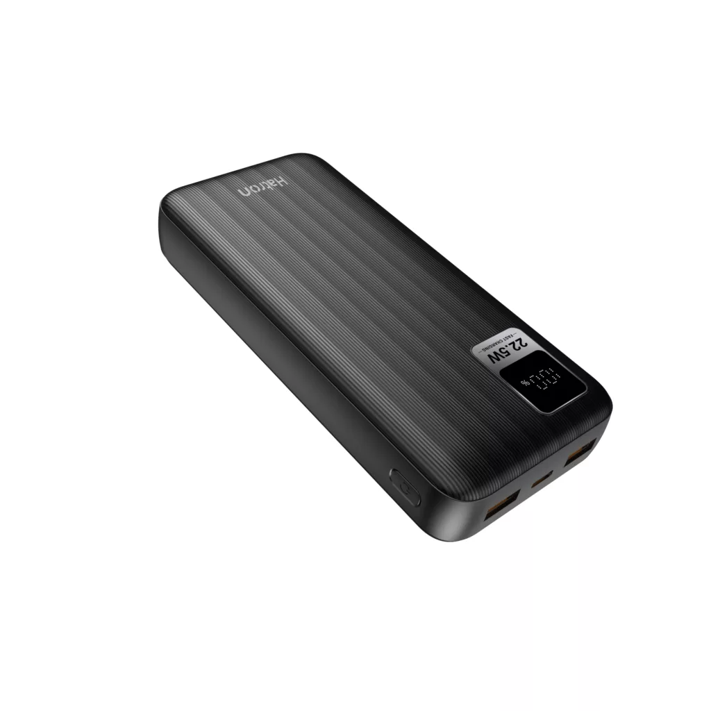 پاوربانک هترون مدل HPB2050 با ظرفیت 20000 میلی آمپر ساعت