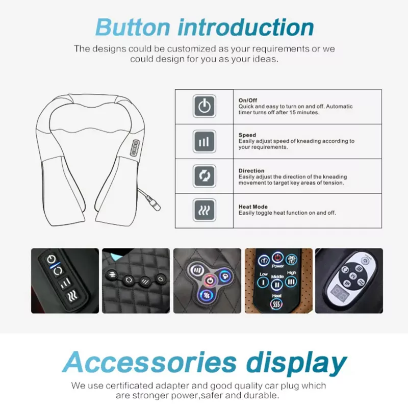 ماساژور برقی گردن مدل M0042