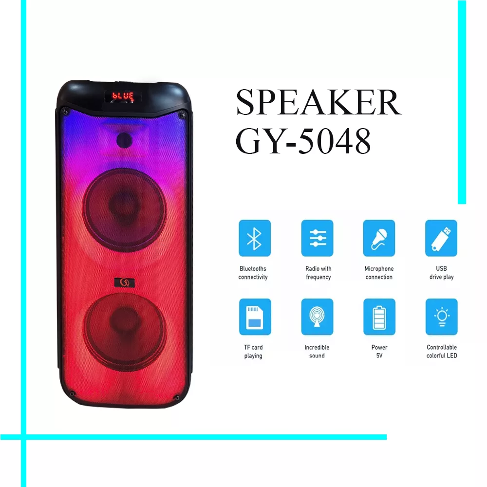 اسپیکر بلوتوثی مدل GY-5048