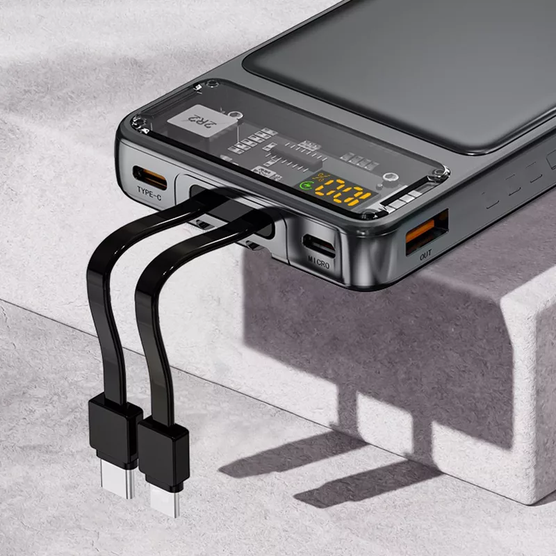 پاوربانک سان پین مدل SPD-009 ظرفیت 10000 میلی آمپر ساعت