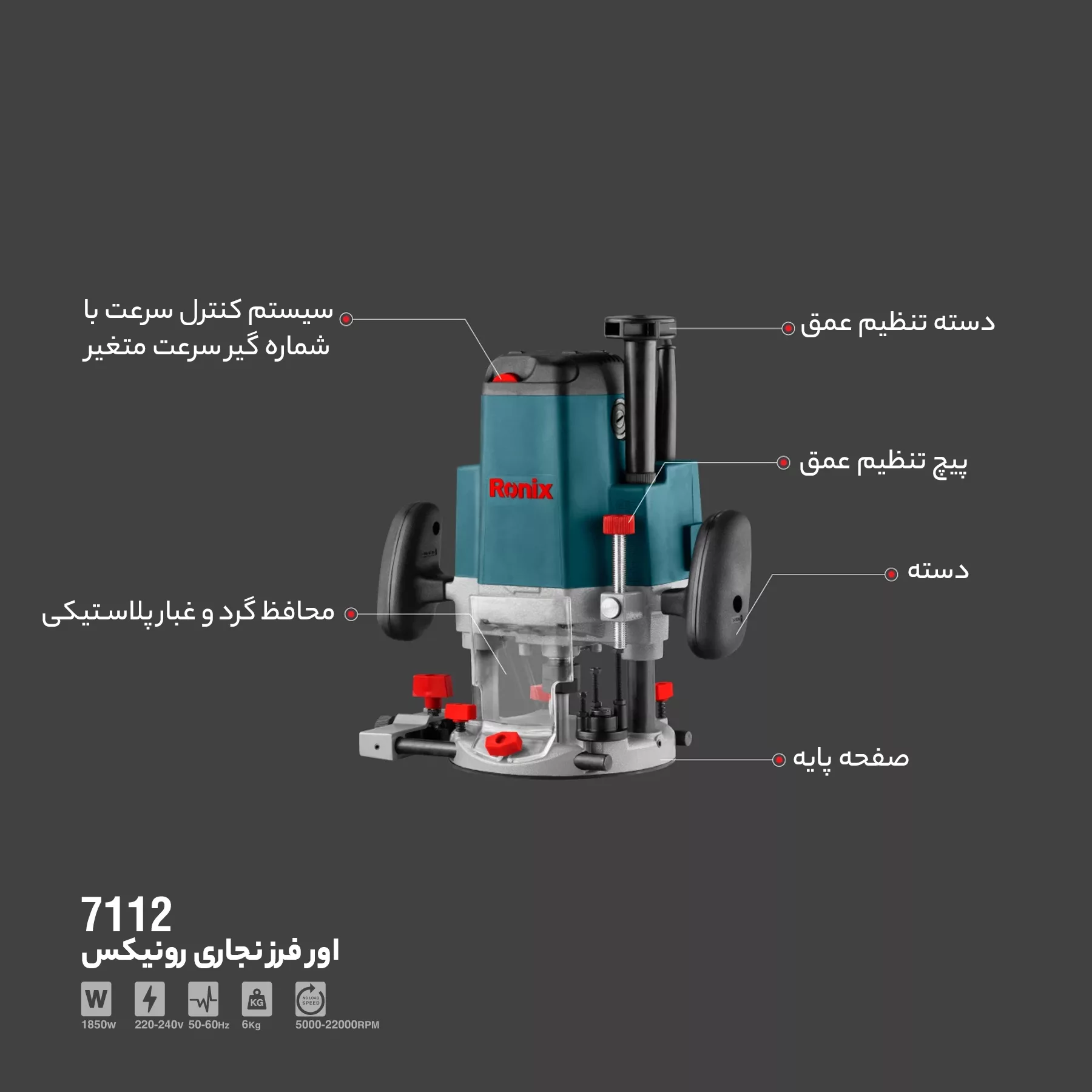 اور فرز نجاری رونیکس مدل 7112