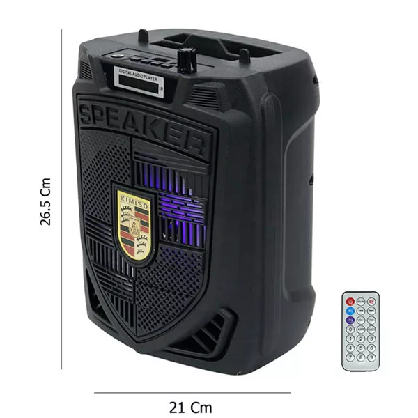 اسپیکر بلوتوثی قابل حمل کیمیسو مدل QS-616