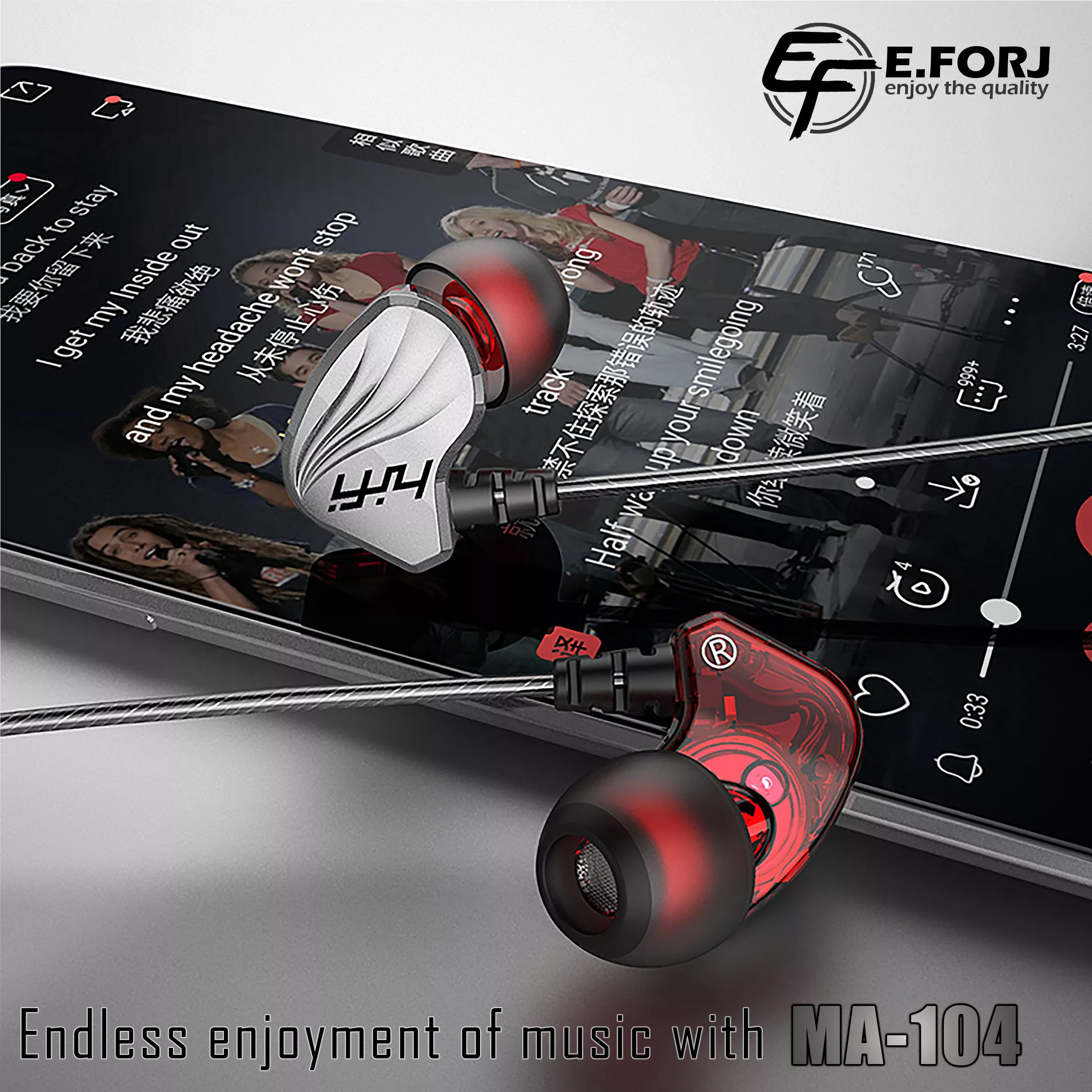 هندزفری ایفورج مدل MA-104