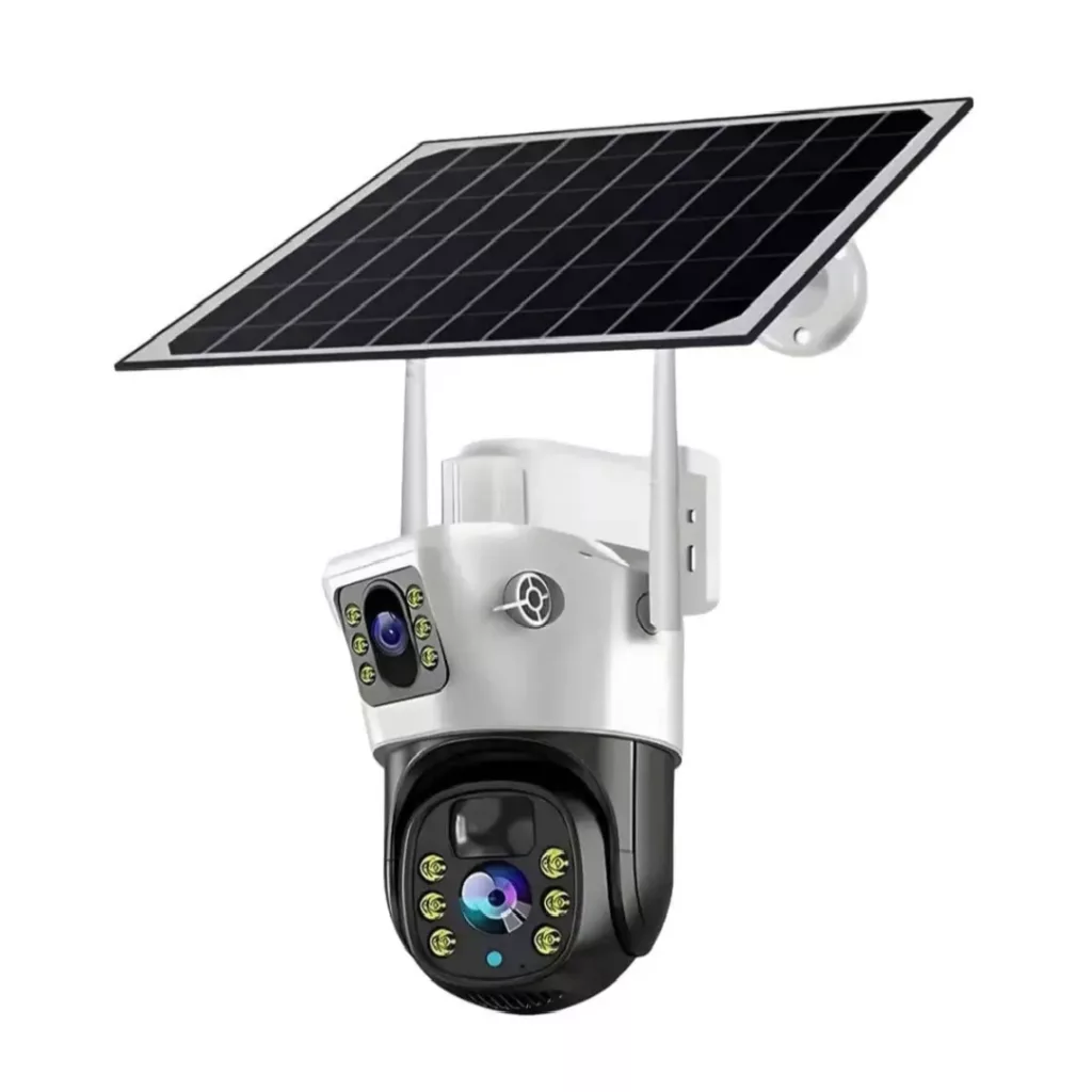 دوربین مداربسته تحت شبکه مدل سیم کارت خور کد v380 pro4g