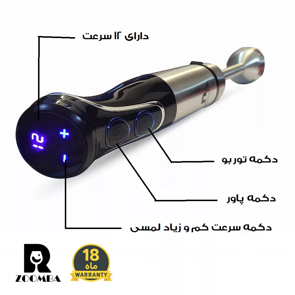 گوشت کوب برقی 1000 وات مدل ZB-465