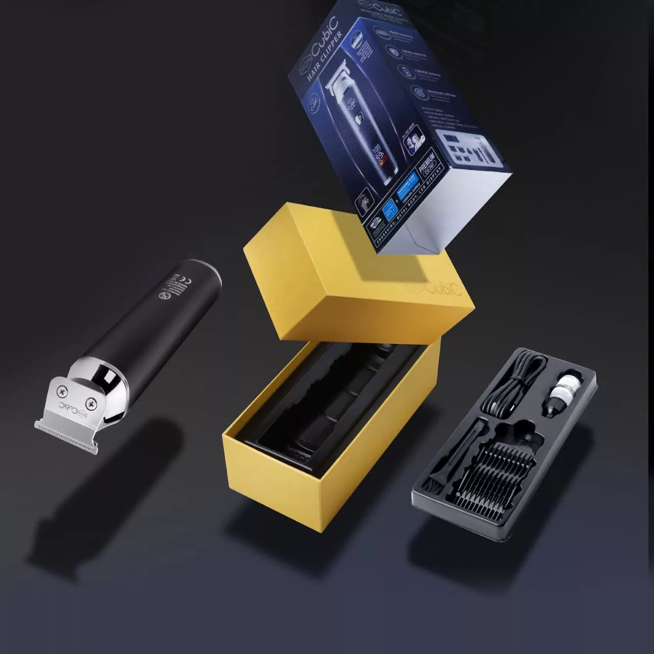 ماشین اصلاح سر و صورت شارژی کوبیک مدل CU-747