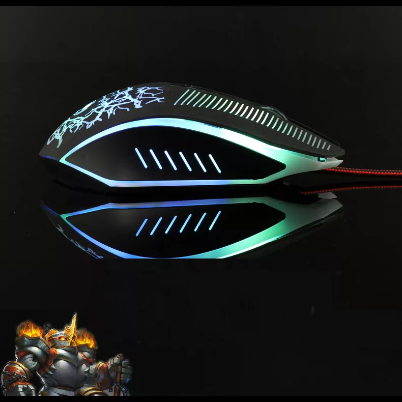 موس مخصوص بازی لایماید مدل RGB-V6 کد GAMING-2024