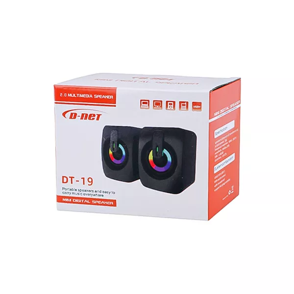 اسپیکر دسکتاپ دی-نت مدل dt-19