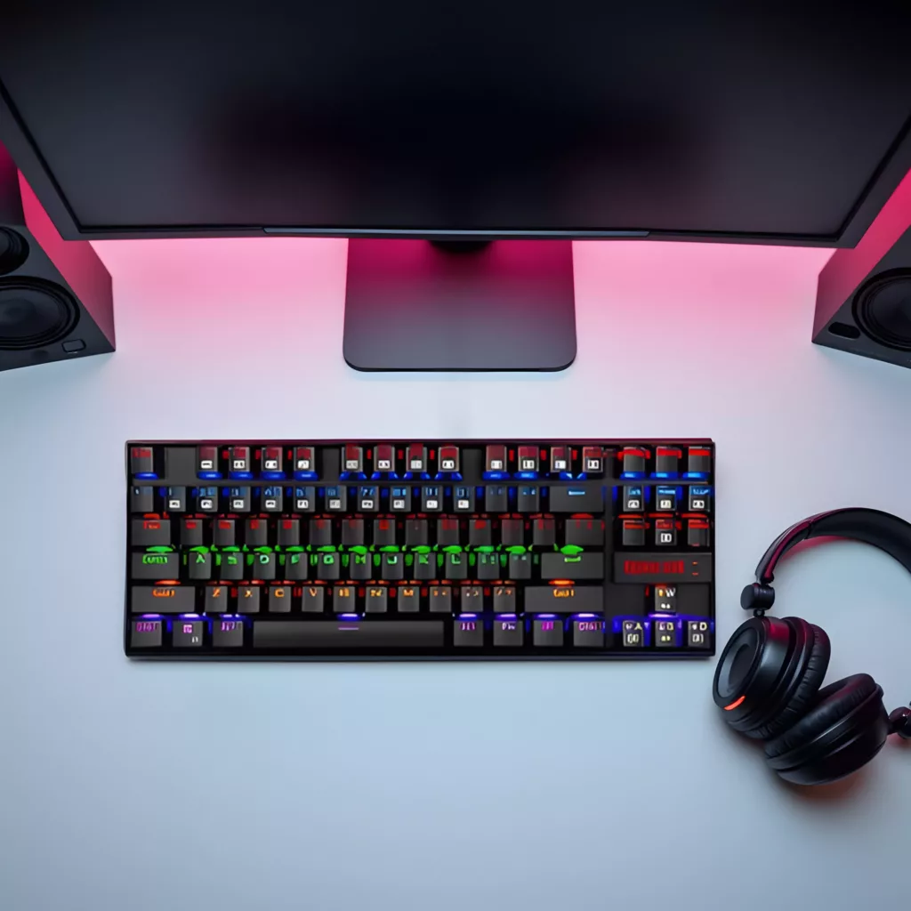 کیبورد بی سیم گرین مدل GK 102W، سوئیچ سیزر، Tenkeyless