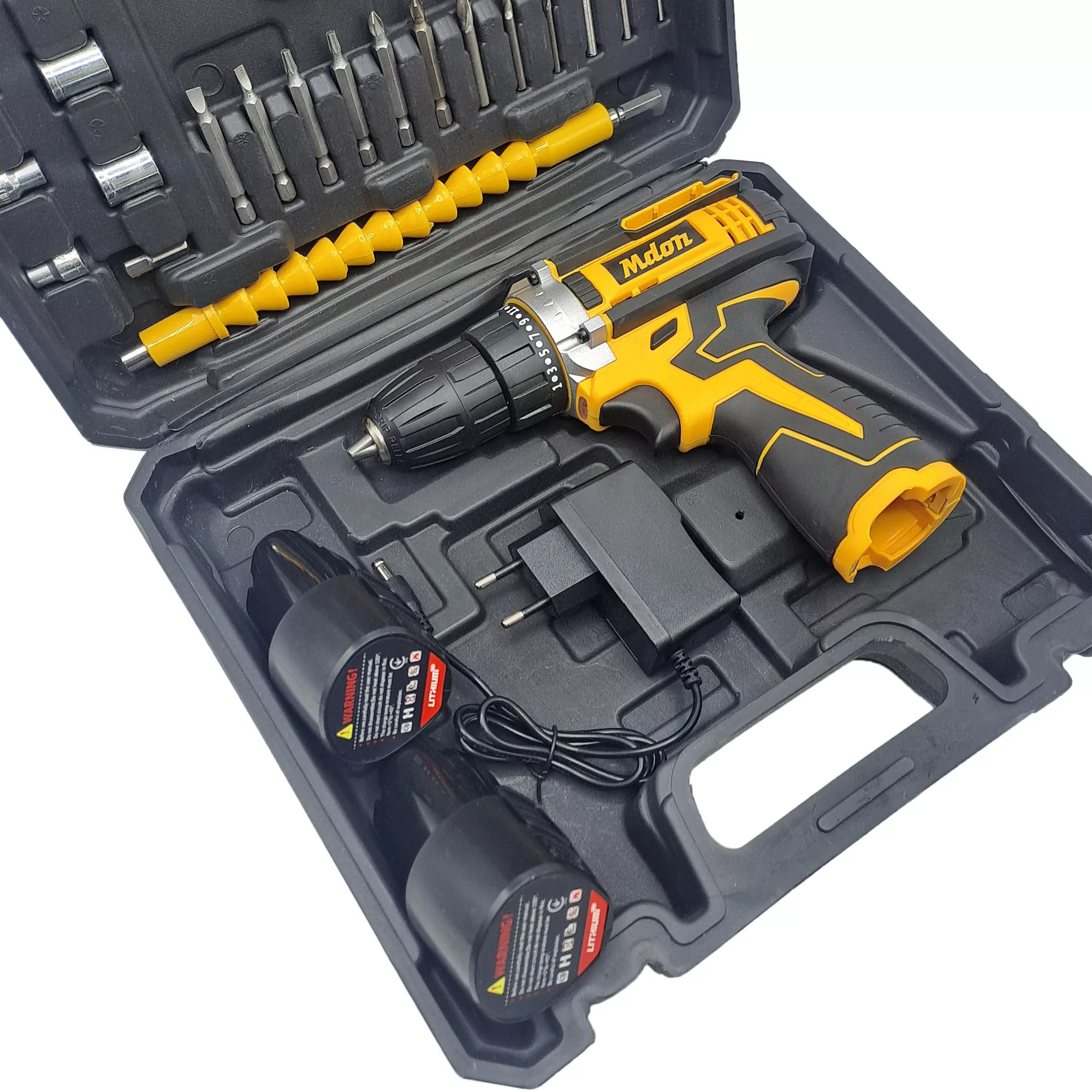 مجموعه 28 عددی دریل پیچ گوشتی مدون مدل MDON 18TS